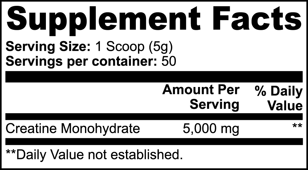 Strong Stuf - Creatine Monohydrate