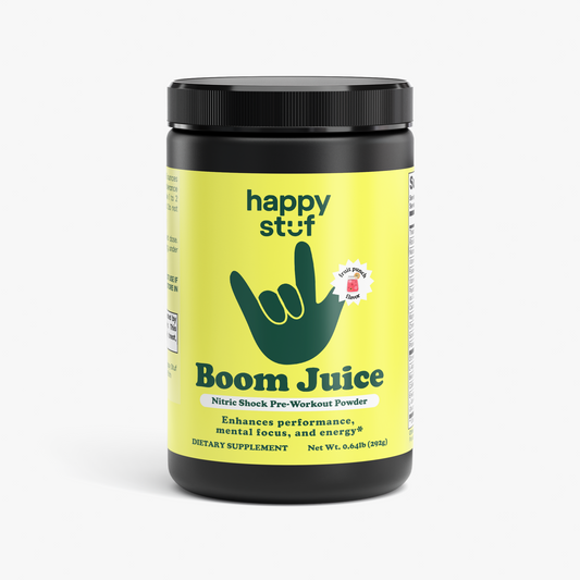 Boom Juice - Nitric Shock Pre-Workout Powder (Fruit Punch)