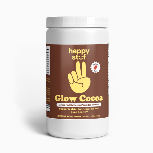 Glow Cocoa - Grass-Fed Collagen Peptides Powder (Chocolate)