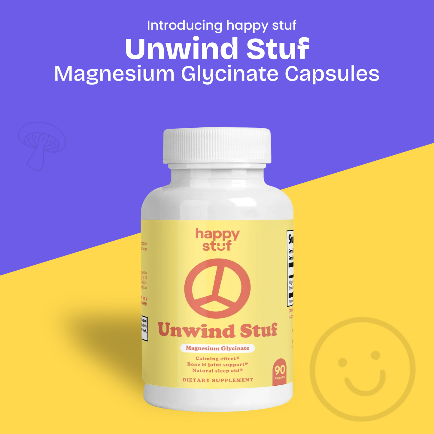 Unwind Stuf - Magnesium Glycinate Capsules
