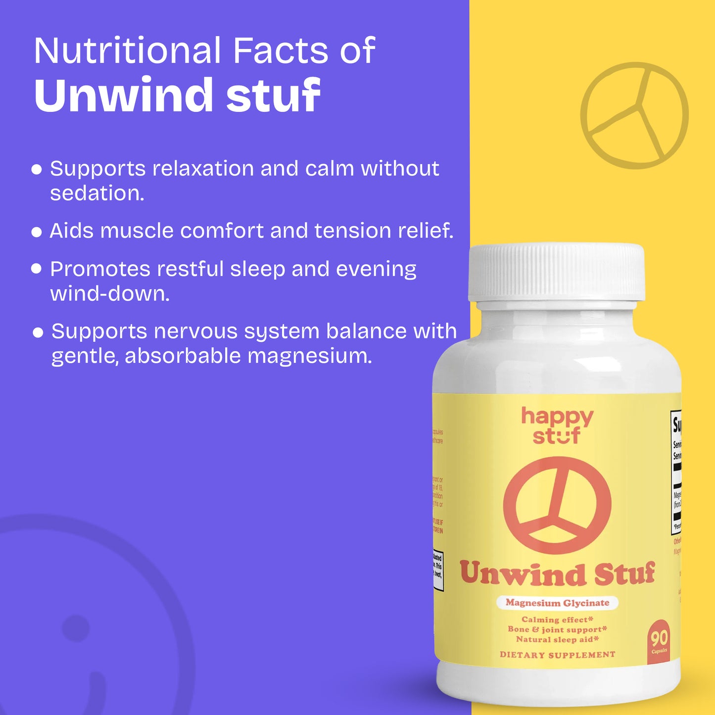 Unwind Stuf - Magnesium Glycinate Capsules
